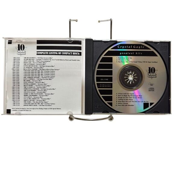 Greatest Hits [Cema] by Crystal Gayle (CD, Apr-1992, Capitol) - Picture 3 of 4